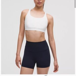 Lululemon Energy White Sports Bra